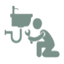 Plumbing icon — Silver Epitome amenities