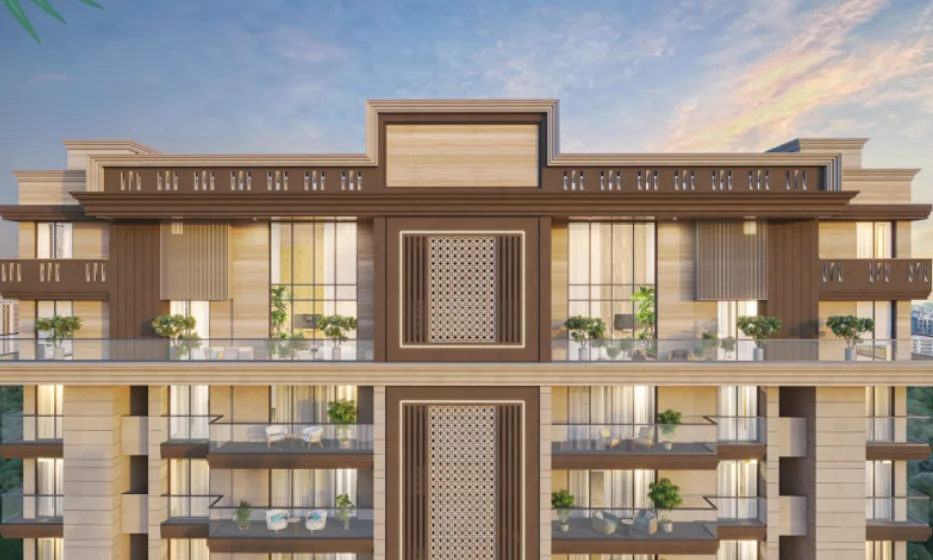 Penthouse on the top two levels — Silver Epitome, Parvat Patiya, Surat