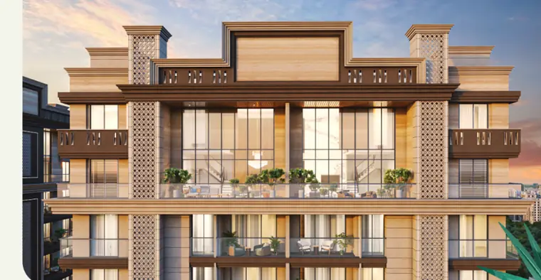 Penthouses — double-height living rooms — Silver Epitome, Parvat Patiya, Surat