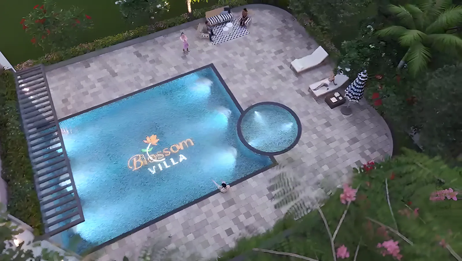 Swimming pool — Blossom Villa, Dandi Road, Surat