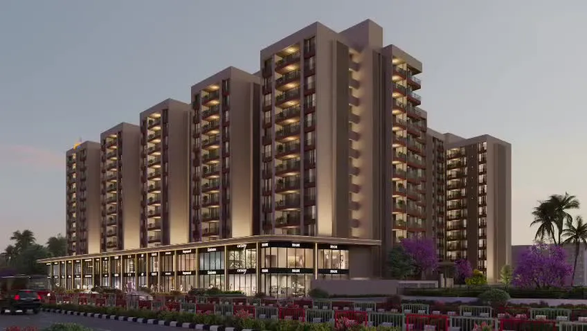 Elevation — Jarnav Elite, Godadara, Surat