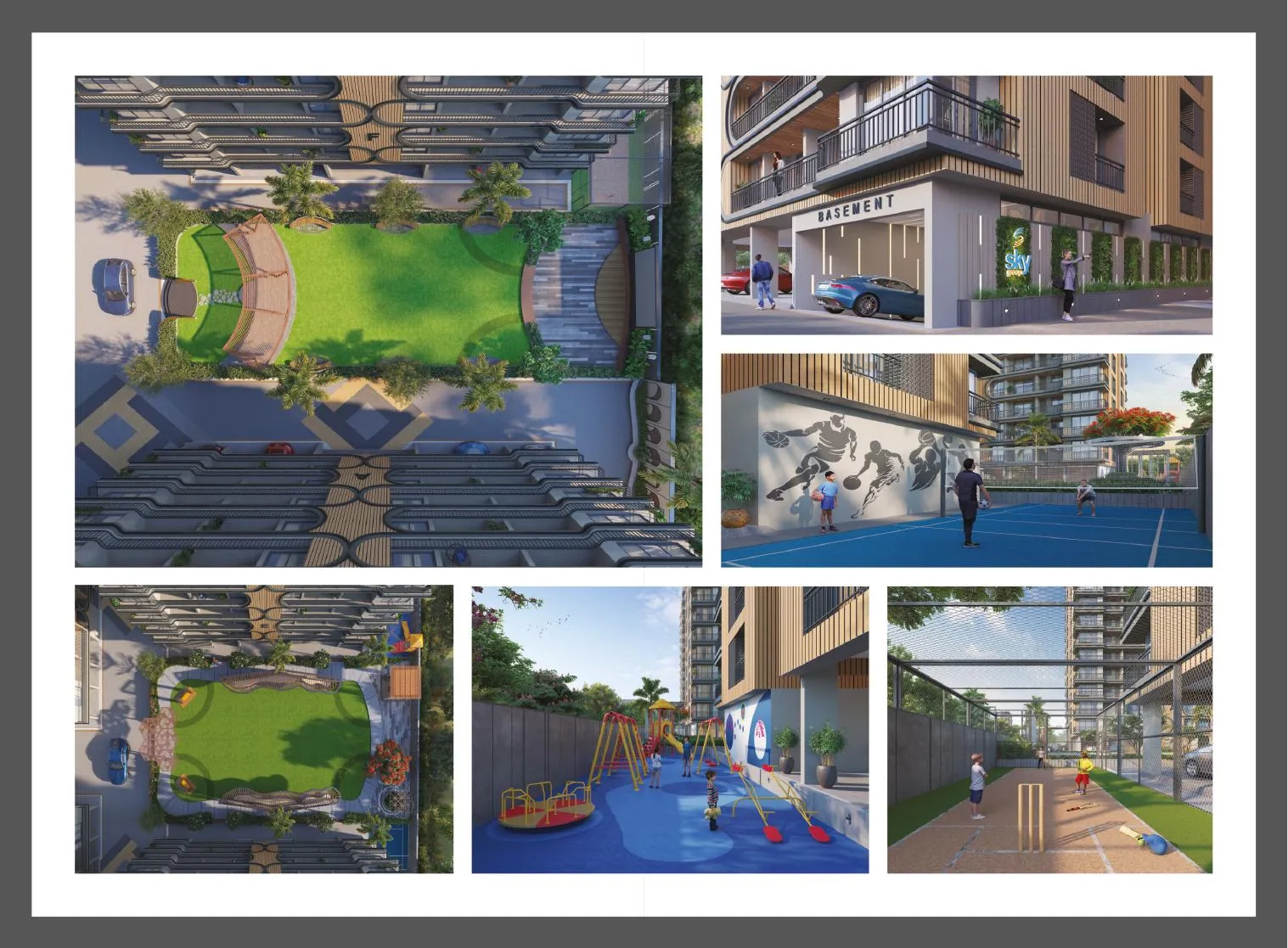 Amenities & open spaces — Sky Antilia, Godadara, Surat